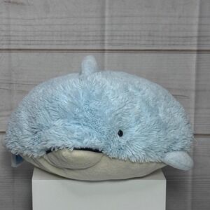 RARE Pillow Pets Pee-Wees Blue Whale Plush 11 in. Stuffed Animal Toy 2010